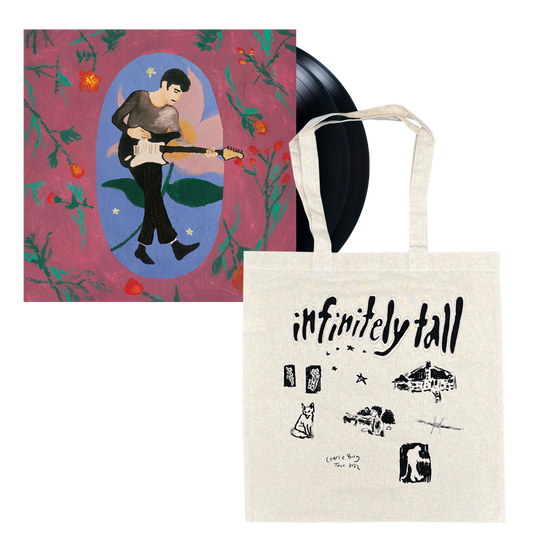 Infinitely Tall Vinyl + Tote Bag Bundle